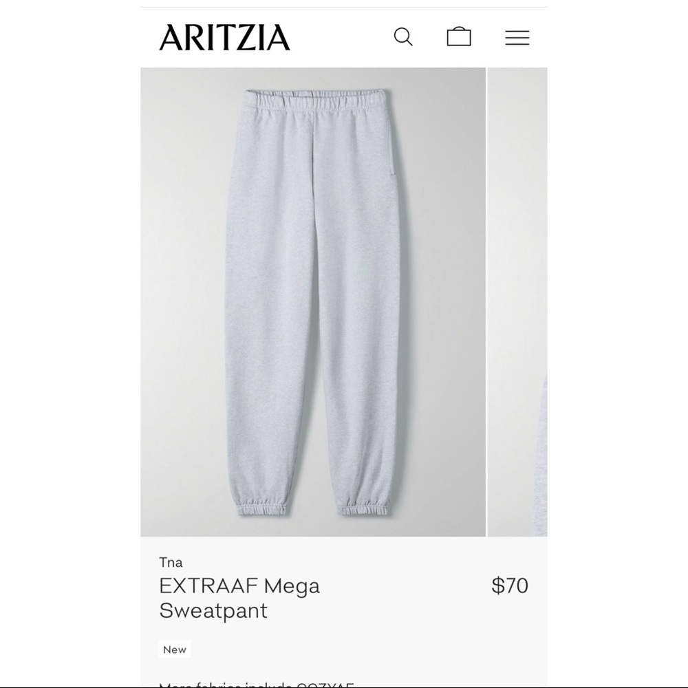 ARITZIA / TNA sweatpants